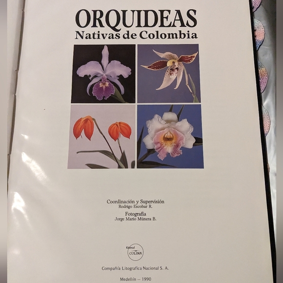 Vintage - 1990 Orquídeas Nativas de Colombia - Picture 5 of 8